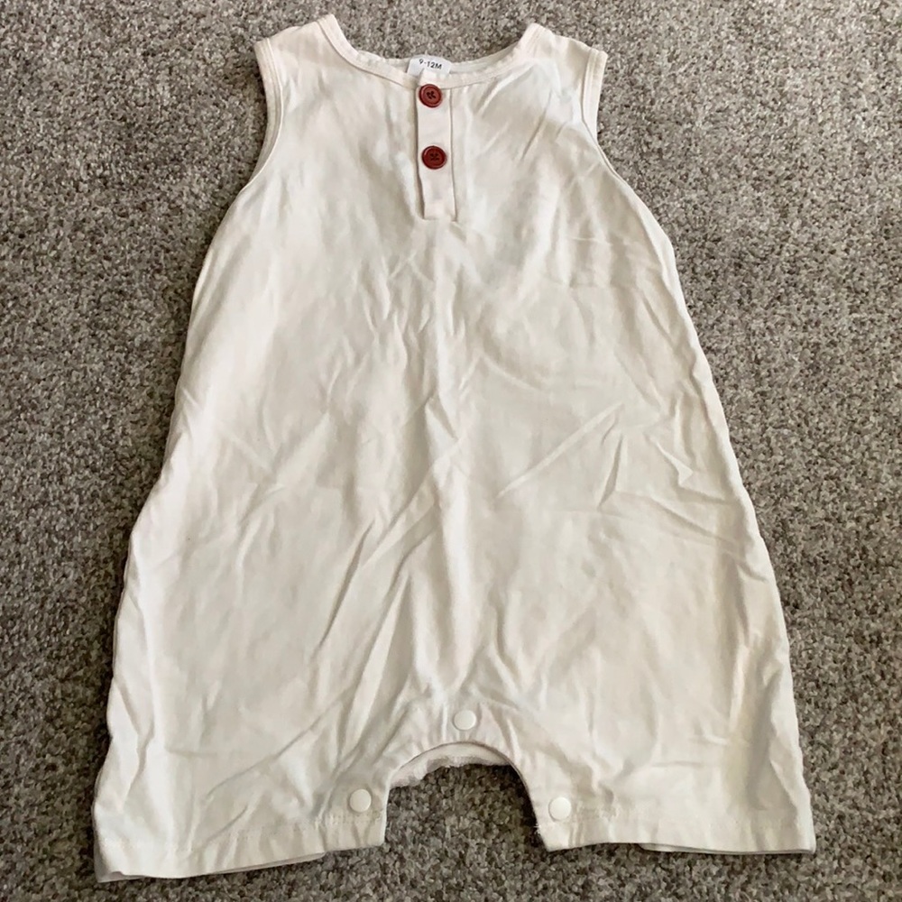 9-12mo baby dinosaur romper